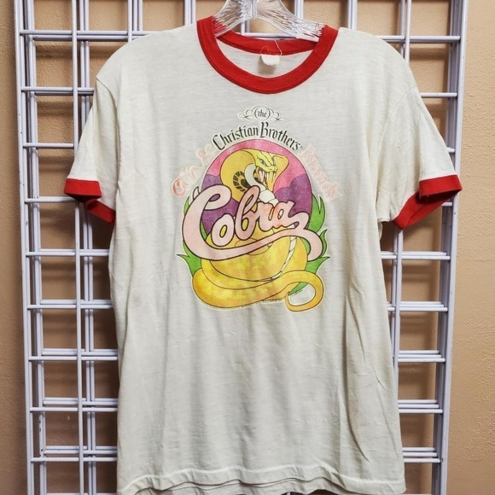 1970s‎ Christian Brothers Cobra tee